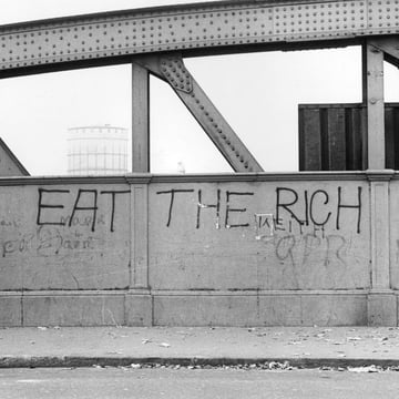 Eat The Rich Graffiti