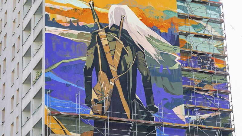 The-Witcher-fans-are-finishing-work-on-the-largest-fresco