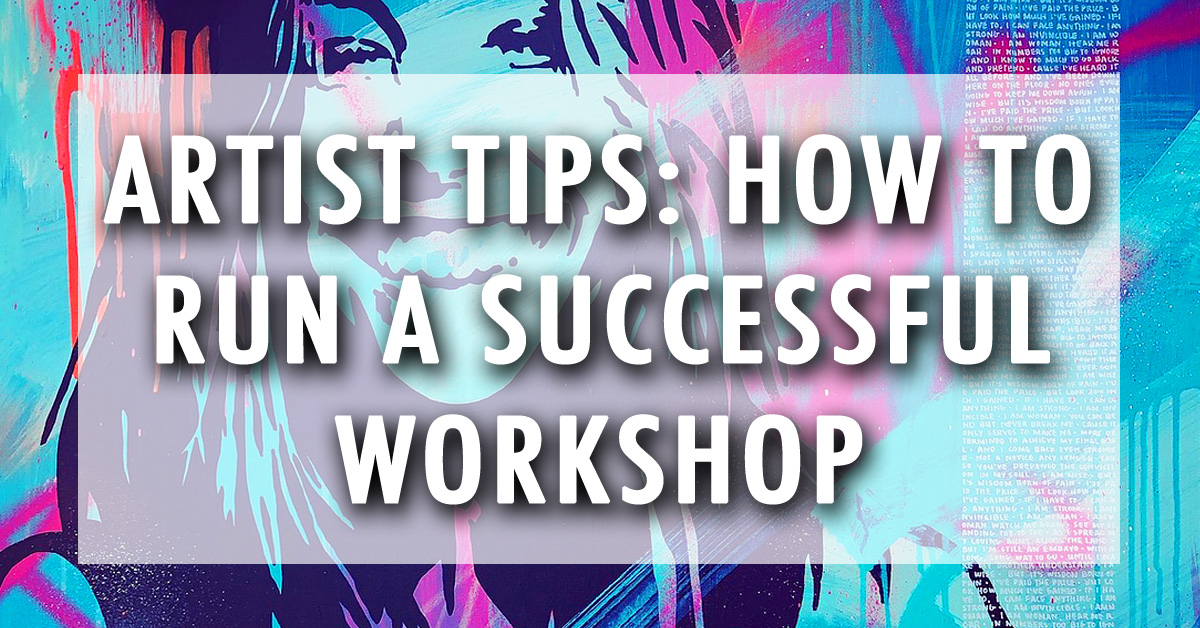 Artist Tips How To Run A Successful or A Online Art Class