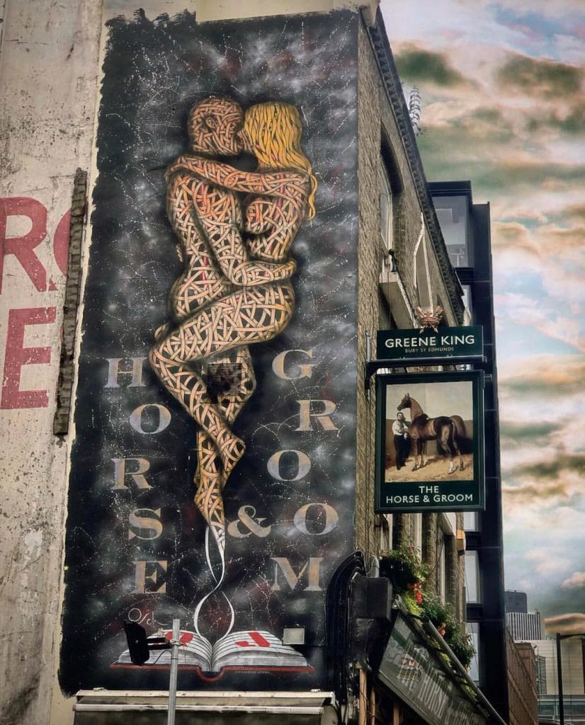 Otto Schade commission for Horse & Groom pub in Shoreditch, London